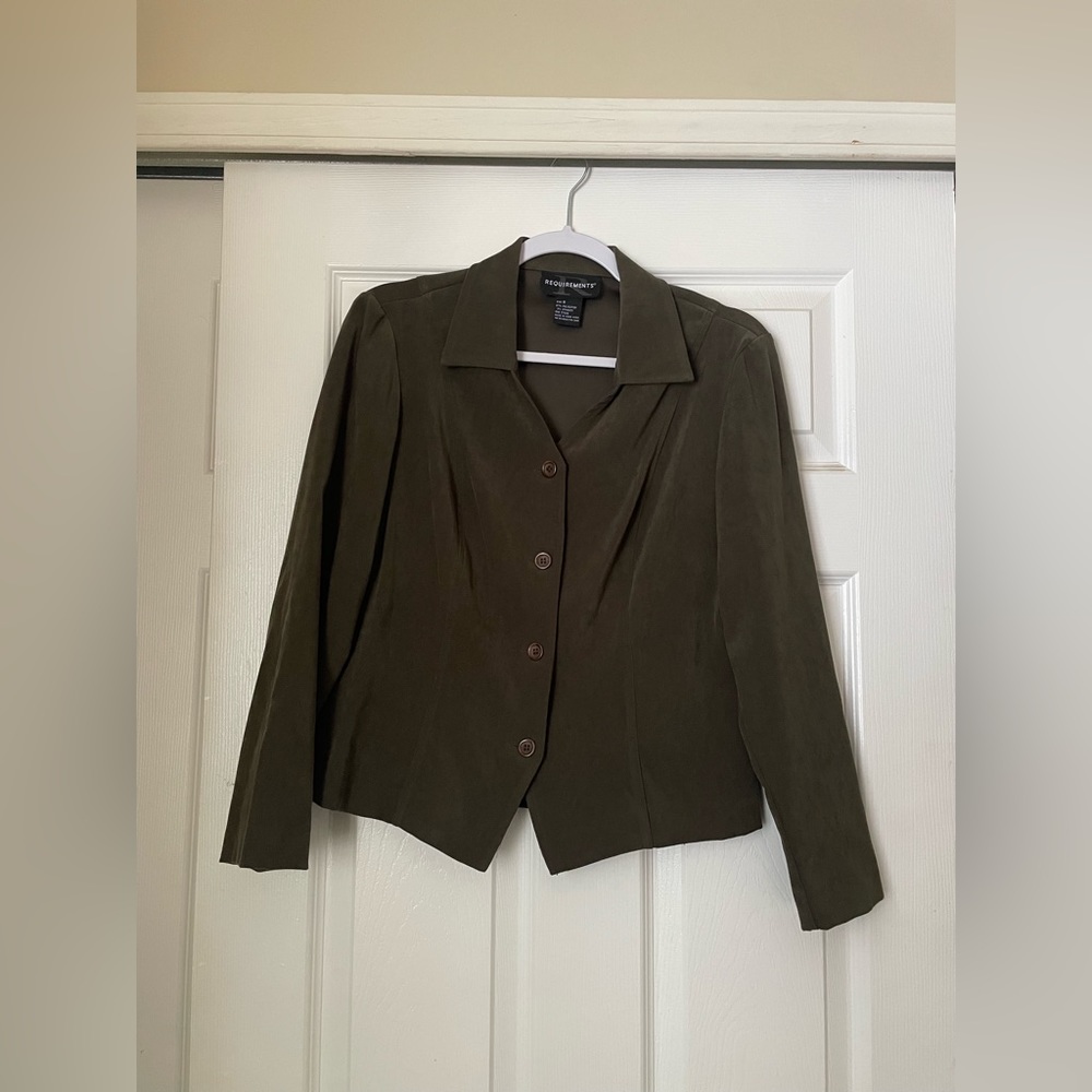 Requirements- Olive Green Longsleeve- S